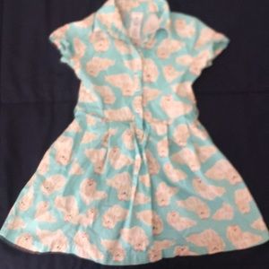 Carters dog print dress